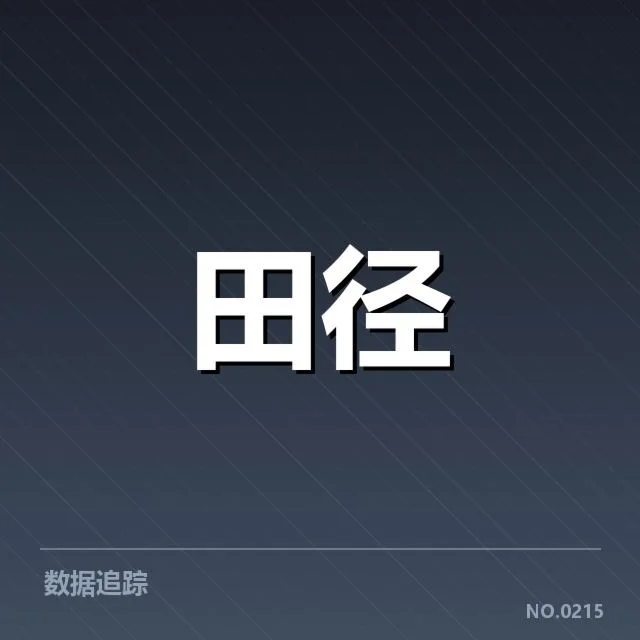 已确认的运动员和赛事数据